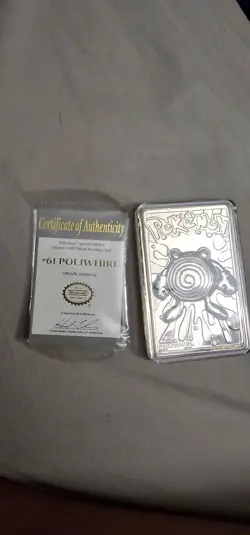 Pokemon 23K gold plated trading cards 1999 Burger King promotion full set - Image 14