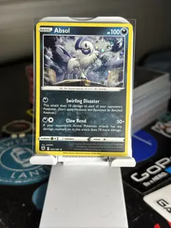 Pokémon TCG Sword & Shield Astral Radiance Absol Holo Card 097/189 Cosmo Rare - Image 1