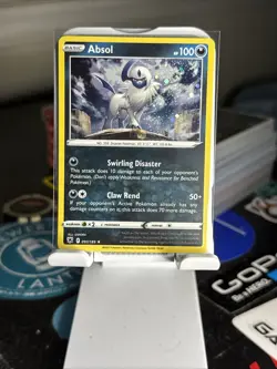 Pokémon TCG Sword & Shield Astral Radiance Absol Holo Card 097/189 Cosmo Rare - Image 3