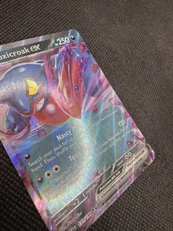 Toxicroak ex 131/198 - Ultra Rare Holo - Scarlet & Violet Pokemon Card ERROR - Image 3