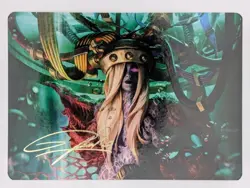 Jenova Ancient Calamity - Art Card (Gold-Stamped) - MtG Final Fantasy - NM - Image 1
