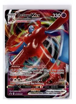 Deoxys VMAX (Full Art) - SWSH267 Sword & Shield Black Star Promo Card - NM - Image 1