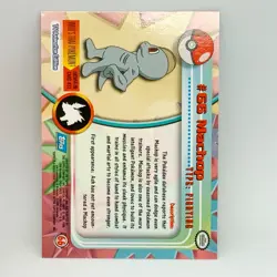 Machop #66 - Topps TV Animation Trading Card - Pokemon Card - EXC - Image 2
