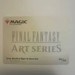 Terra, Herald of Hope Art Card (Gold-Stamped Signature) - Image 4