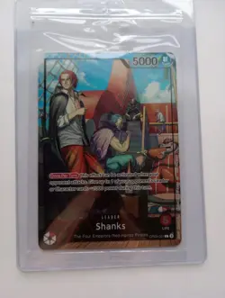 1x One Piece Shanks PSA Promo Card Exclusive OP09-001 Sealed - Image 3
