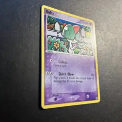 Ralts 81/113 Delta Species Pokemon Card Reverse Holo Stamped Lightly Played LP + - Image 3