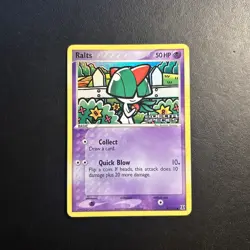 Ralts 81/113 Delta Species Pokemon Card Reverse Holo Stamped Lightly Played LP + - Image 6