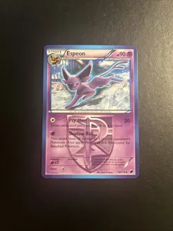 Espeon 48/116 Team Plasma Freeze Pokemon Card Uncommon Lightly Played LP + - Image 1