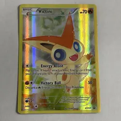 Victini XY117 Promo Full Art Holo Pokemon Card TCG Near Mint Pack Fresh CND - Image 1