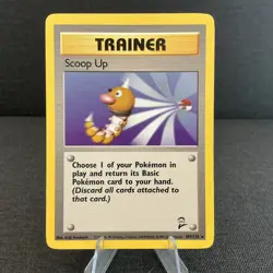 Scoop Up 107/130 Base Set 2 Rare Non-Holo Vintage Pokemon Card NM - Image 3