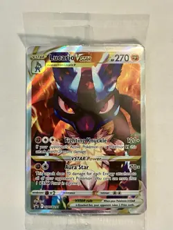 Lucario VSTAR SWSH291 SWSH: Sword & Shield Promo Cards Holo full art - Image 3