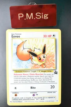 Eevee 11 JR Stamp Rally Promo 2000 Pokemon Card - Image 8