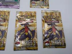 Pokemon Diamond/Pearl Stormfront & POP Series 9 EMPTY Booster Packs x5 NO CARDS! - Image 4
