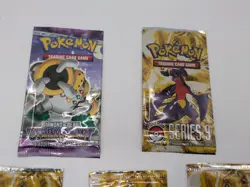 Pokemon Diamond/Pearl Stormfront & POP Series 9 EMPTY Booster Packs x5 NO CARDS! - Image 9