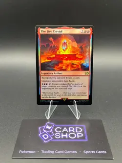 The Fire Crystal - (Foil) Magic The Gathering FINAL FANTASY Rare Card FIN (135) - Image 3