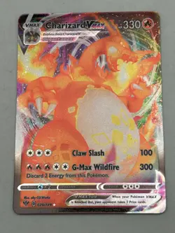 Charizard VMAX - 020/189 - Pokemon Darkness Ablaze Sword & Shield Rare Card NM - Image 1
