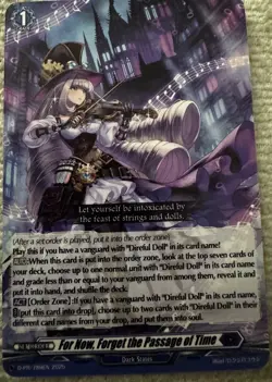 For Now, Forget the Passage of Time - D Promo Cards - Image 1