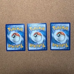 3x Pikachu 25/25 NON-HOLO Pokemon Card 25th Anniversary McDonalds Promo 2021 - Image 2