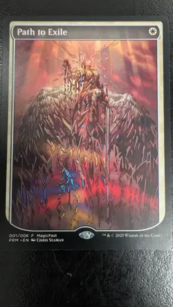 Path to Exile MagicFest Card Textless Non Foil - Image 1