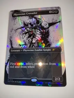 MTG  Phyrexian Crusader  Step-and-Compleat  FOIL Secret Lair - SLD 1214 - - Image 1