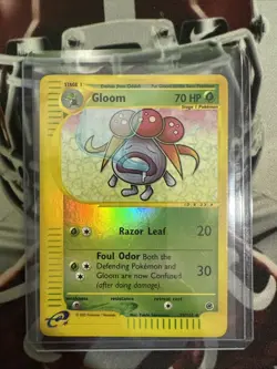 Gloom Near Mint Reverse Holo Foil 78/165 Expedition Pokemon - Image 1