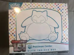 151 Pokemon Center ETB Elite Trainer Box Scarlet & Violet Pokemon TCG Sealed - Image 2