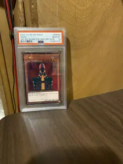 Yugioh PSA 10 Jinzo RA03-EN099 Quarter Century Secret Rare - Image 1