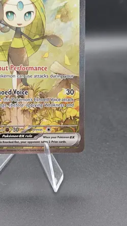 MELOETTA EX 167/086 SIR SPECIAL ILLUSTRATION RARE Pokemon S&V BLACK BOLT ENGLISH - Image 13