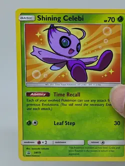 Pokemon Shining Celebi SM79 BLACK STAR PROMO Holo - Image 2