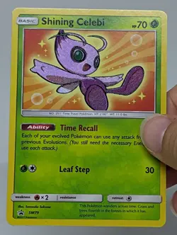 Pokemon Shining Celebi SM79 BLACK STAR PROMO Holo - Image 3