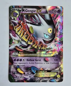 Pokemon M Gengar EX Blackstar Promos XY66 Holo NM - Image 3