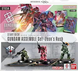 Gundam Card Game Start Deck ASSEMBLE Set ST03 Zeon's Rush Japanese - Image 1