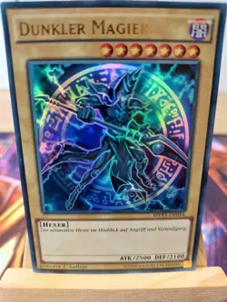 Dark Magician MVP1-DE054 Ultra Rare German NM YUGIOH - Image 1