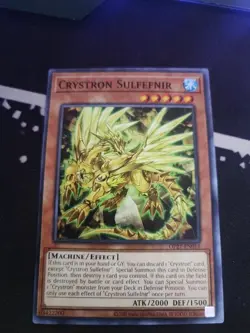 Crystron Sulfefnir (Common) OP27-EN016 OTS ( Tournament Pack 27 Unlimited - Image 2