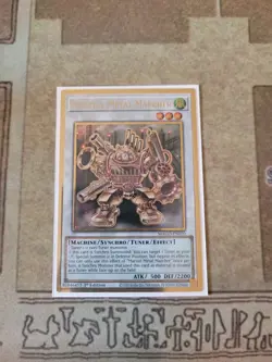 YUGIOH MARTIAL METAL MARCHER MAGO-EN030 GOLD 1ST ED NM - Image 1