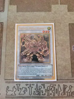 YUGIOH MARTIAL METAL MARCHER MAGO-EN030 GOLD 1ST ED NM - Image 3