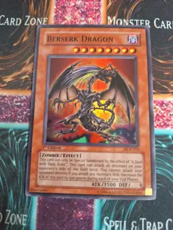Yu-Gi-Oh! Berserk Dragon DCR-019 Super Rare 1st Edition Near Mint - Image 1