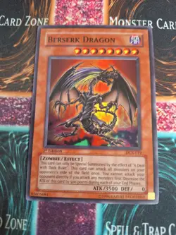 Yu-Gi-Oh! Berserk Dragon DCR-019 Super Rare 1st Edition Near Mint - Image 5