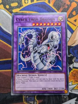 Yugioh | Cyber Twin Dragon - LED3-EN018 - Common - 1st Edition - Image 2