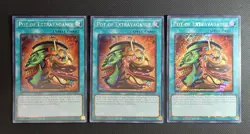 3x RA01-EN059 Pot of Extravagance, Platinum Secret Rare AMERICAN ED YuGiOh - Image 4