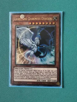 Light and Darkness Dragon (Quarter Century Secret Rare) - MP24-EN024 - Yu-Gi-Oh - Image 1