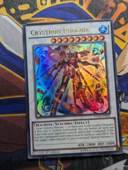 Crystron Phoenix INOV-EN046 Ultra Rare 1st Edition - Image 2