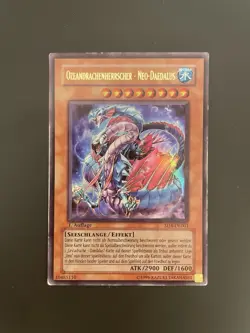 Yu-Gi-Oh! Ocean Dragon Lord - Neo-Daedalus SD4-EN01 Excellent 1st Editions - Image 1