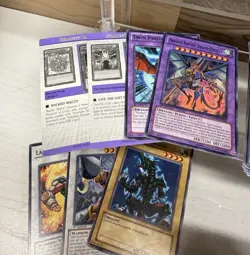 Yugioh Card Lot 1996 With Rule book 125+ Cards - Image 3