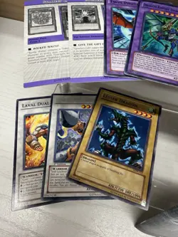 Yugioh Card Lot 1996 With Rule book 125+ Cards - Image 6