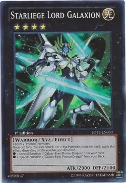 Starliege Lord Galaxion - JOTL-EN050 - Super Rare - 1st Edition x1 Lightly Playe - Image 2