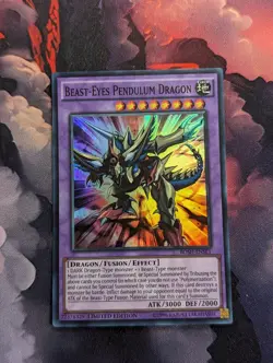 Yugioh Beast-Eyes Pendulum Dragon! BOSH-ENSE1 - Super Rare - NM - Image 2