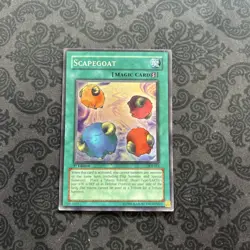 YuGiOh!  Scapegoat - Super Rare - SDJ-041 1st Edition - Image 1