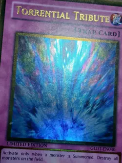 HP Torrential Tribute - GLD1-EN040 - Gold Rare - Limited Ed YuGiOh Gold Series - Image 9