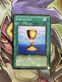 LODT-EN050 Cup Of Ace Common Unlimited Edition NM Yugioh Card - Image 3